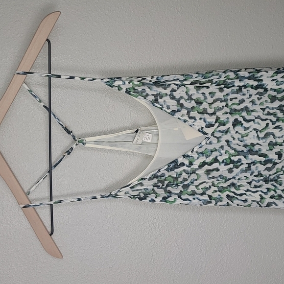 See U Soon Green and Blue Patterned Maxi Dress NWT - Picture 2 of 11